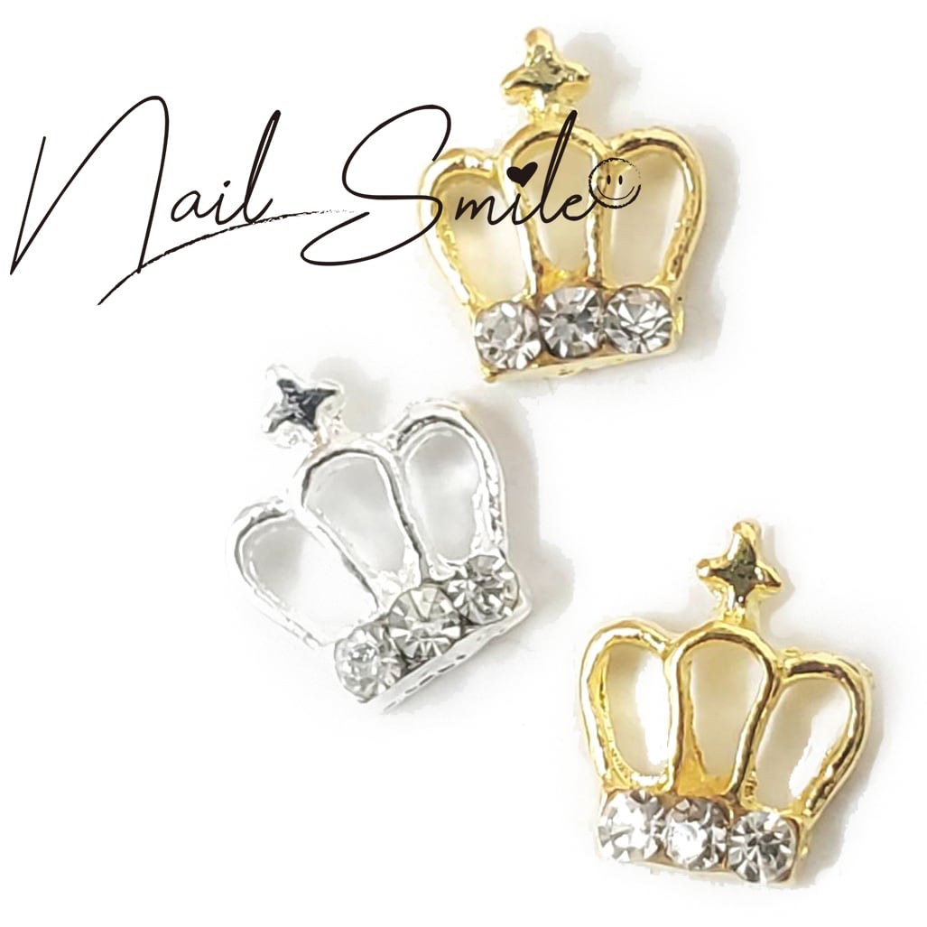 ミニ王冠（クラウン）パーツ4個 | Nail Shop Nail smile|ネイルスマイル