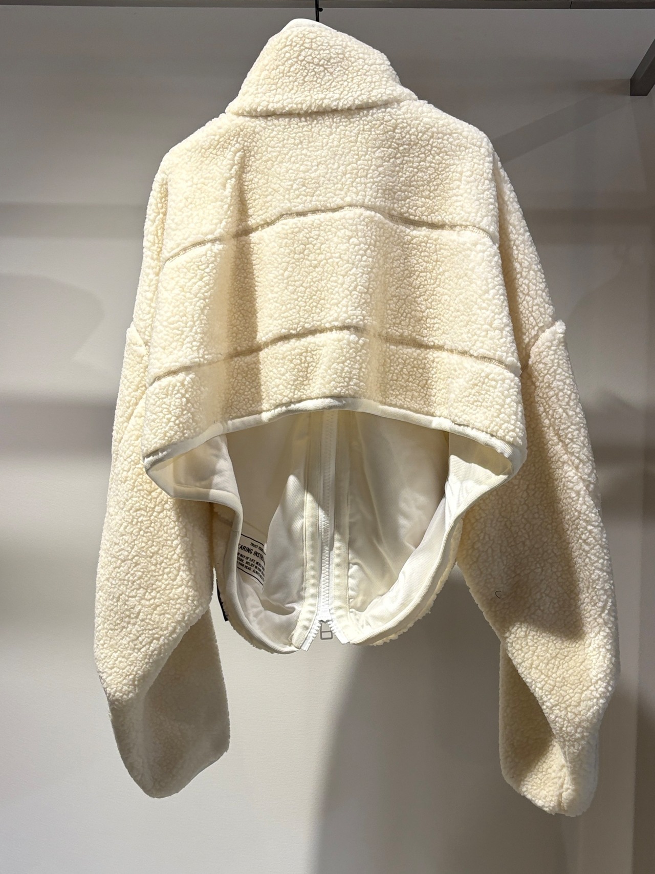 【26AW】Maison MIHARA YASUHIRO ミハラヤスヒロ / ボアブルゾン / CRUPPED BOA BLOUSON - 4