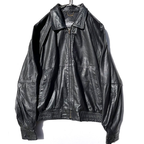Vintage Big Silhouette Leather Jacket [1990s] [MEMBERS ONLY] Vintage Big Silhouette Leather Jacket