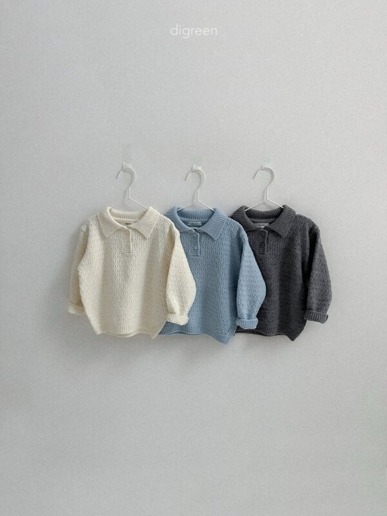 digreen 26/SS ウェーブネットニット