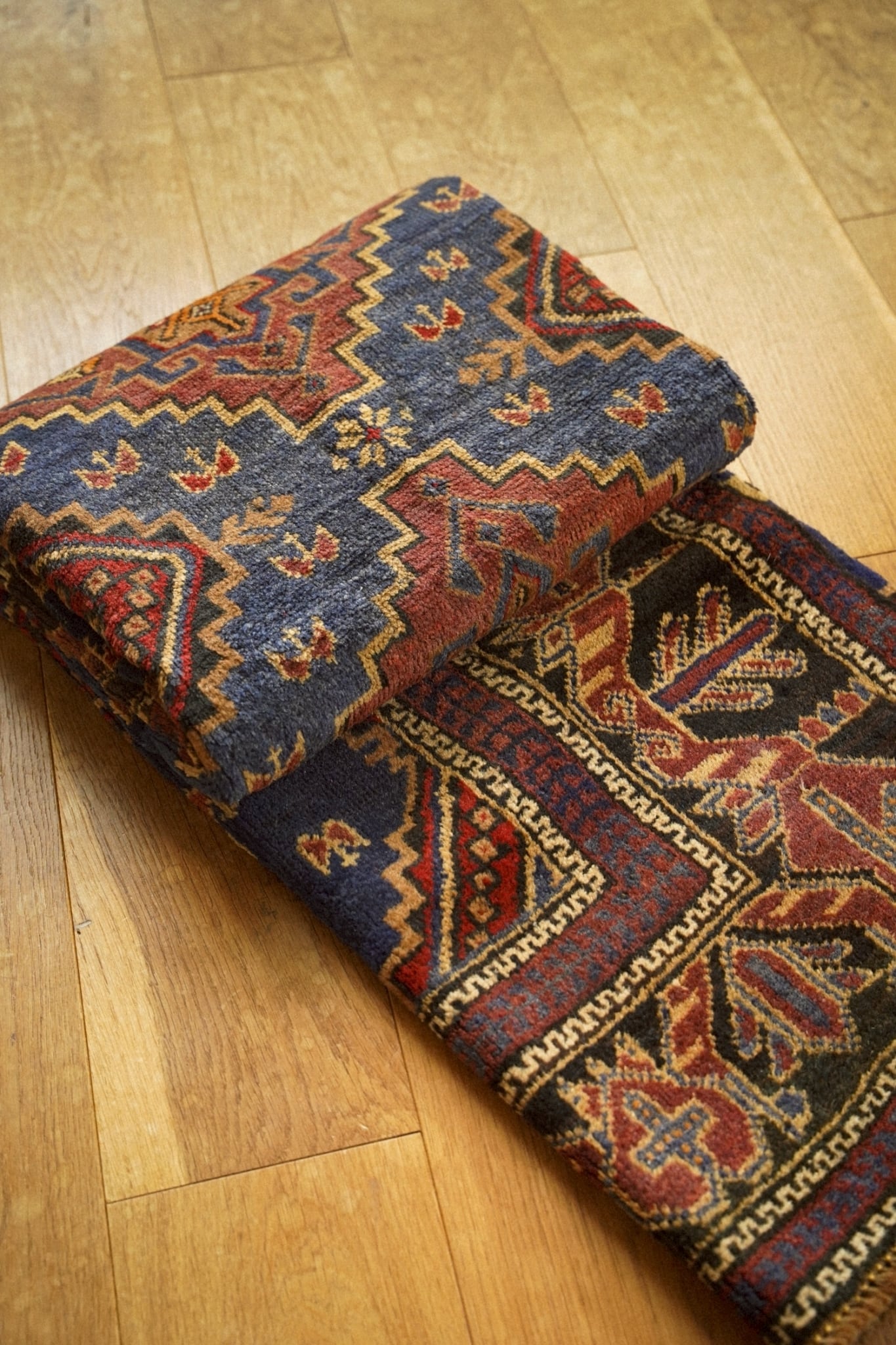 2065-Vintage Taimani rug | 手織りのヴィンテージラグ専門店 | Bahr