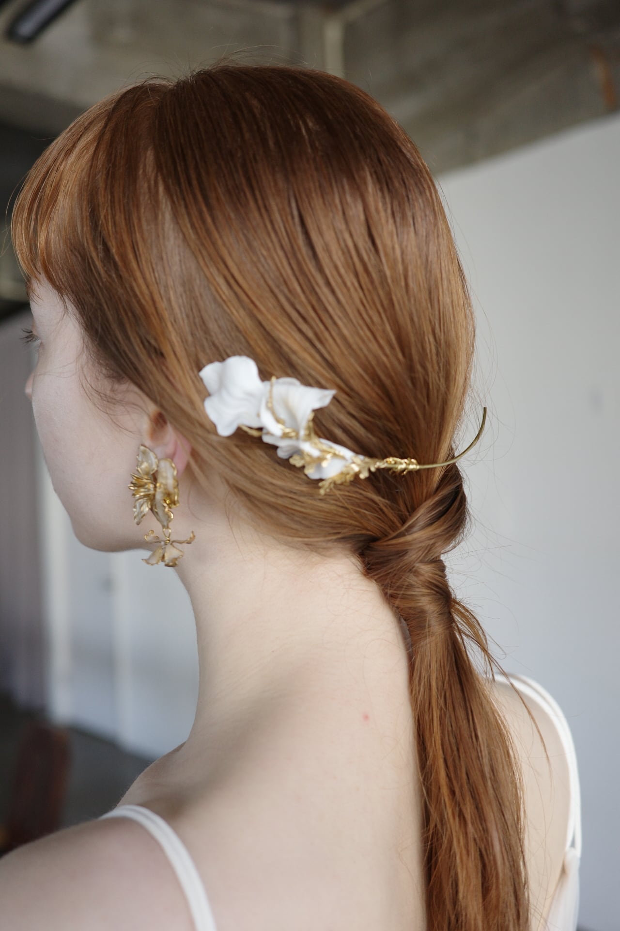 flua 2way flower haired アクセサリー ヘッドドレス-