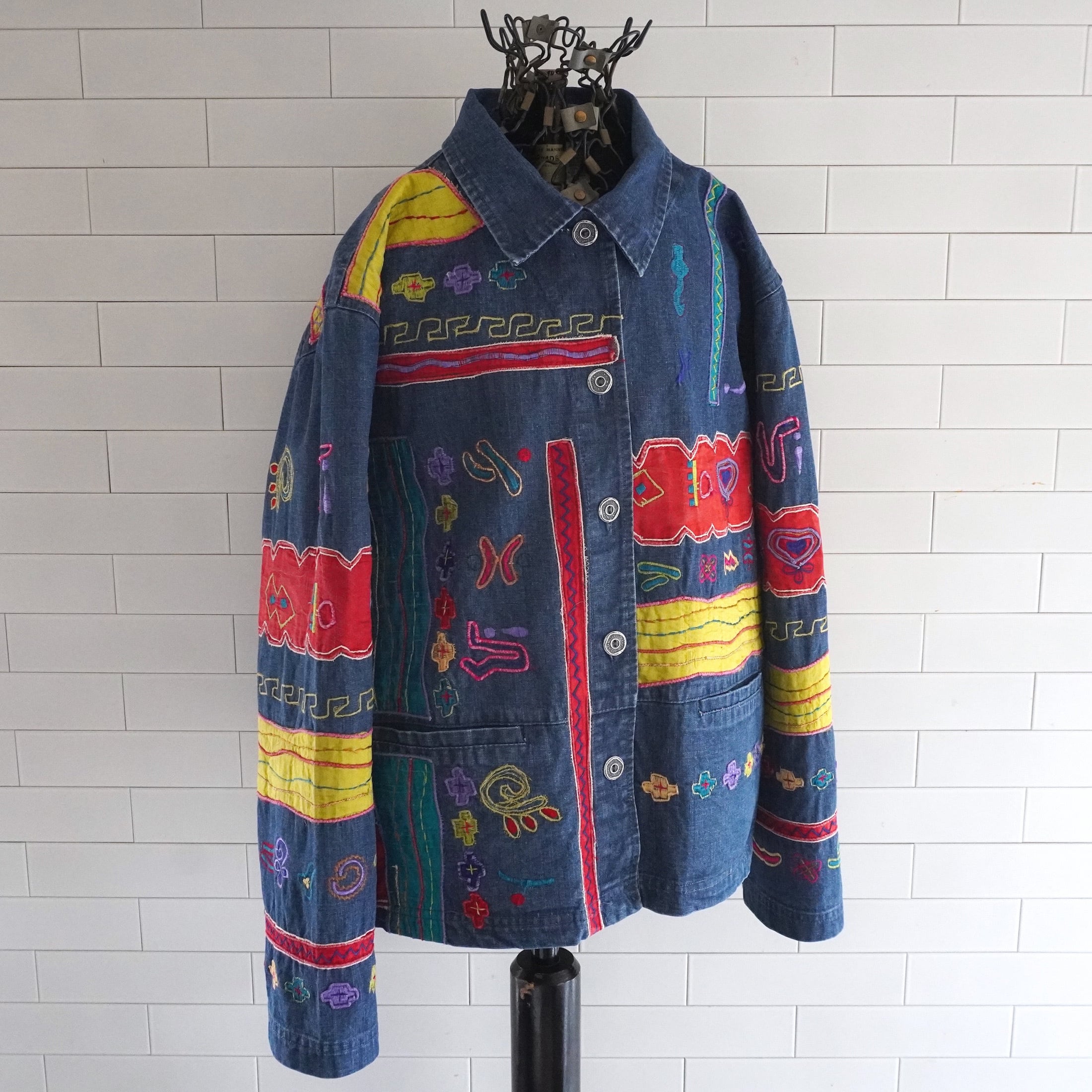 1990's [CHICO'S DESIGN] エンブロイダリー&シルクアップリケ