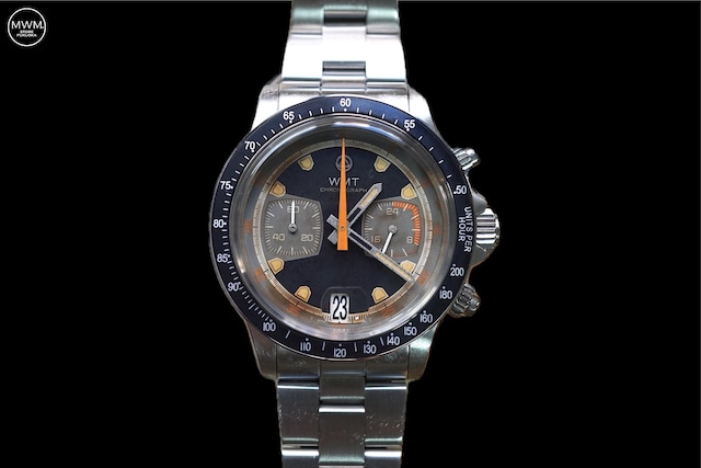 WMT  Monza V2 – Black Dial / Heavy Aged