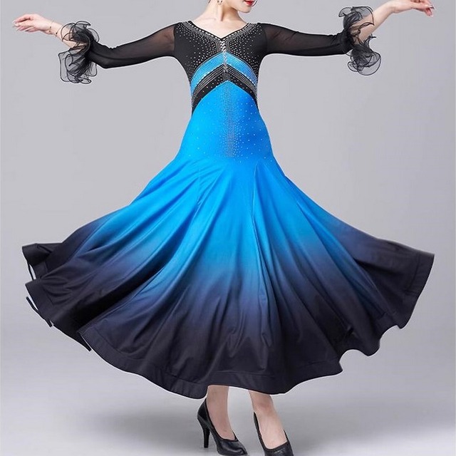 スタンダード デザイン ダンスドレス ds0313