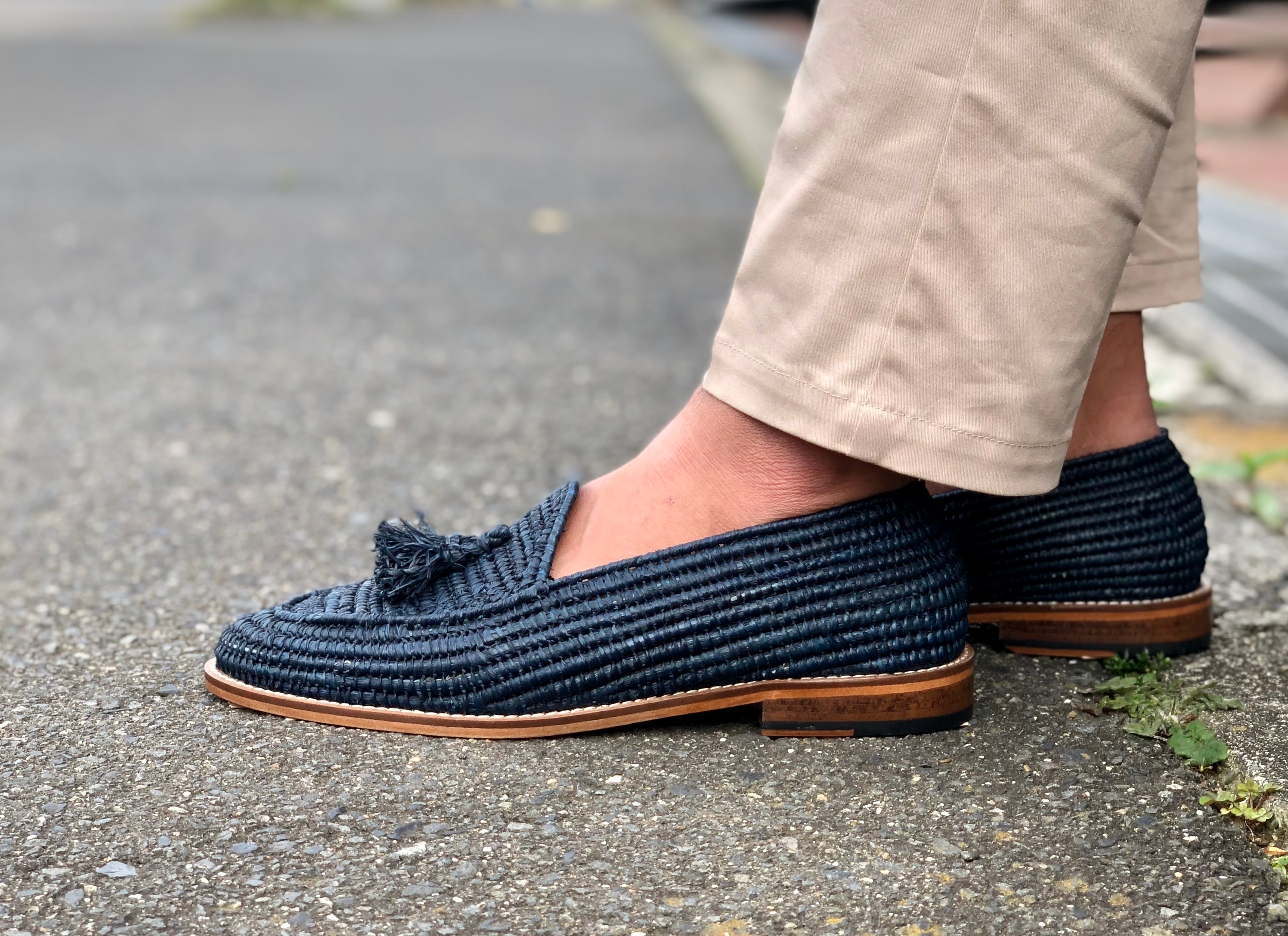 Contre Allée(コントレアリー) Tassel Loafers