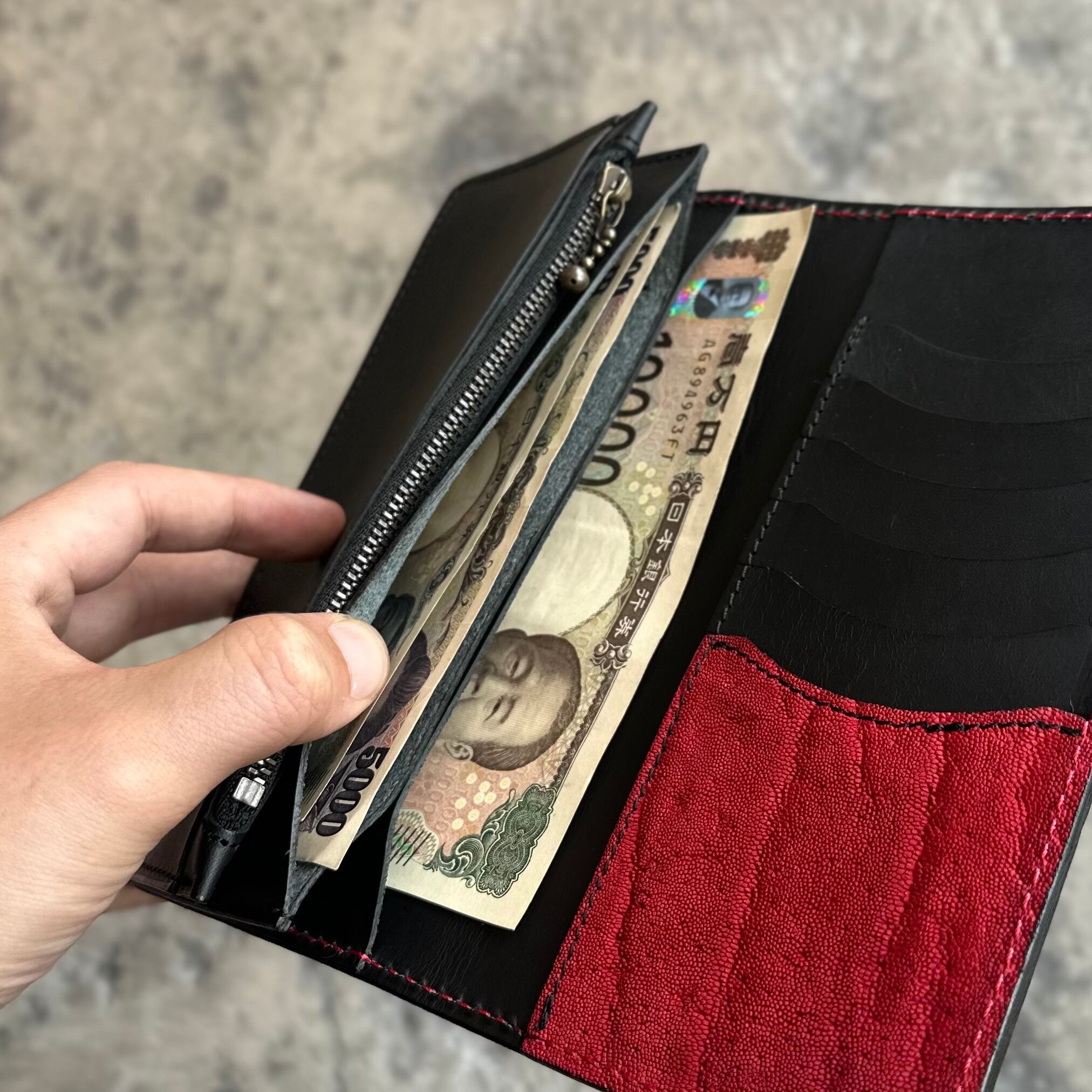限定商品】ウォレット スタンダード エレファント(レッド