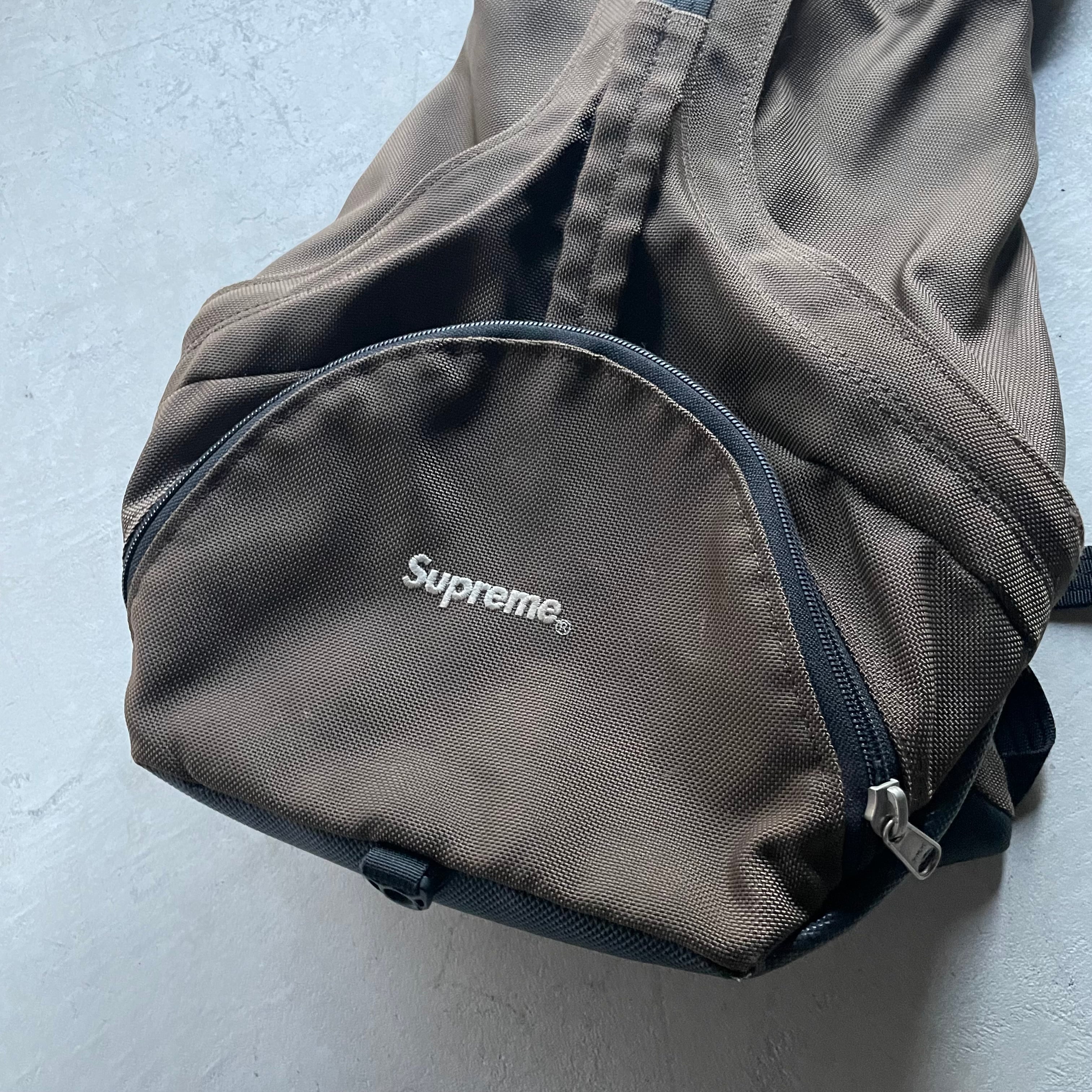 Supreme backpack 2018AW オンライン購入 ブラック