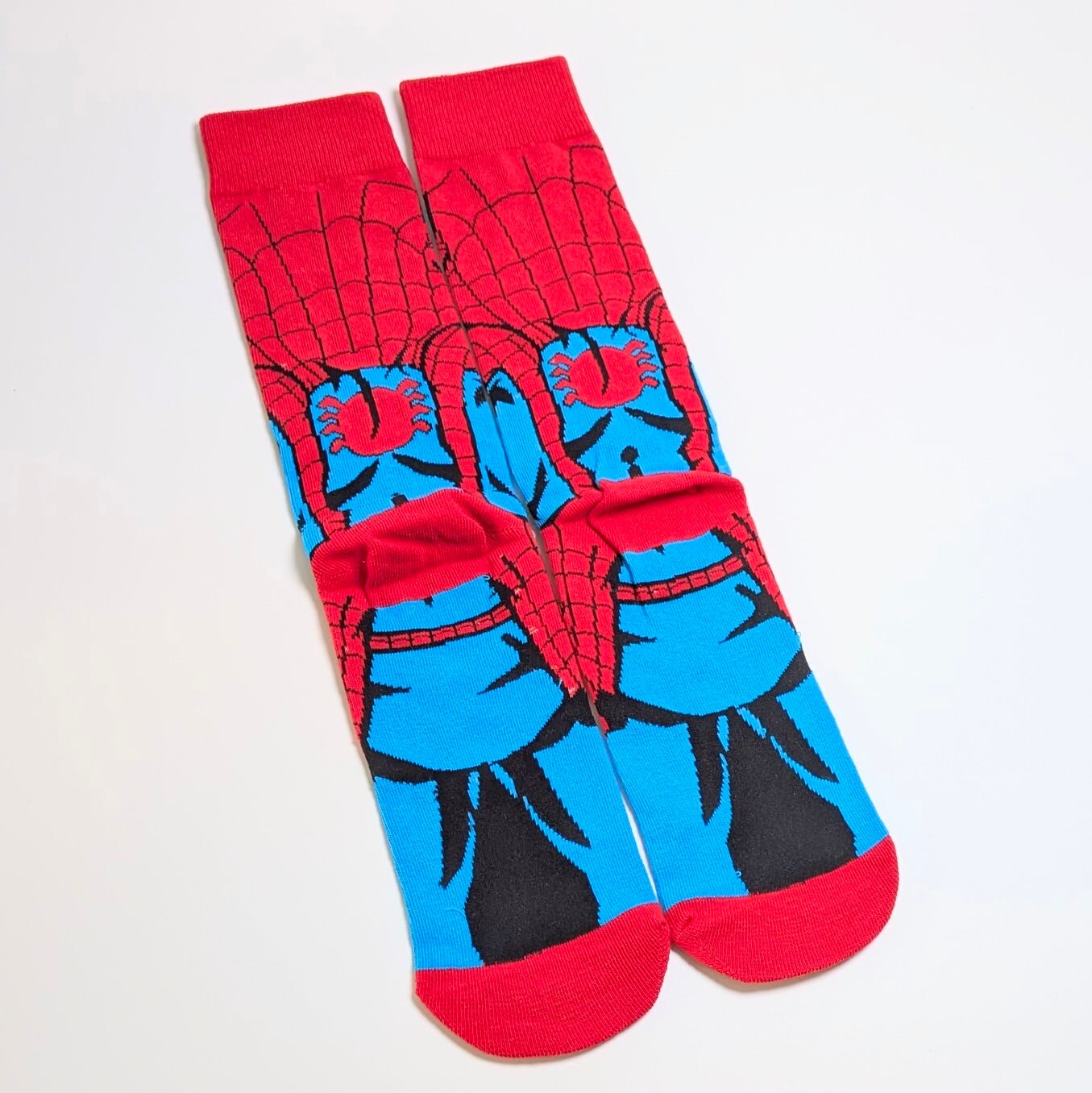 【 crew socks / クルーソックス 】『 MARVEL / マーベルコミックス / スパイダーマン 』 靴下 / ソックス〚アメリカン雑貨 アメトイ〛