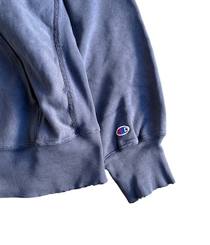 Vintage 80s Champion reverse weave hoodie -COAST GUARD-