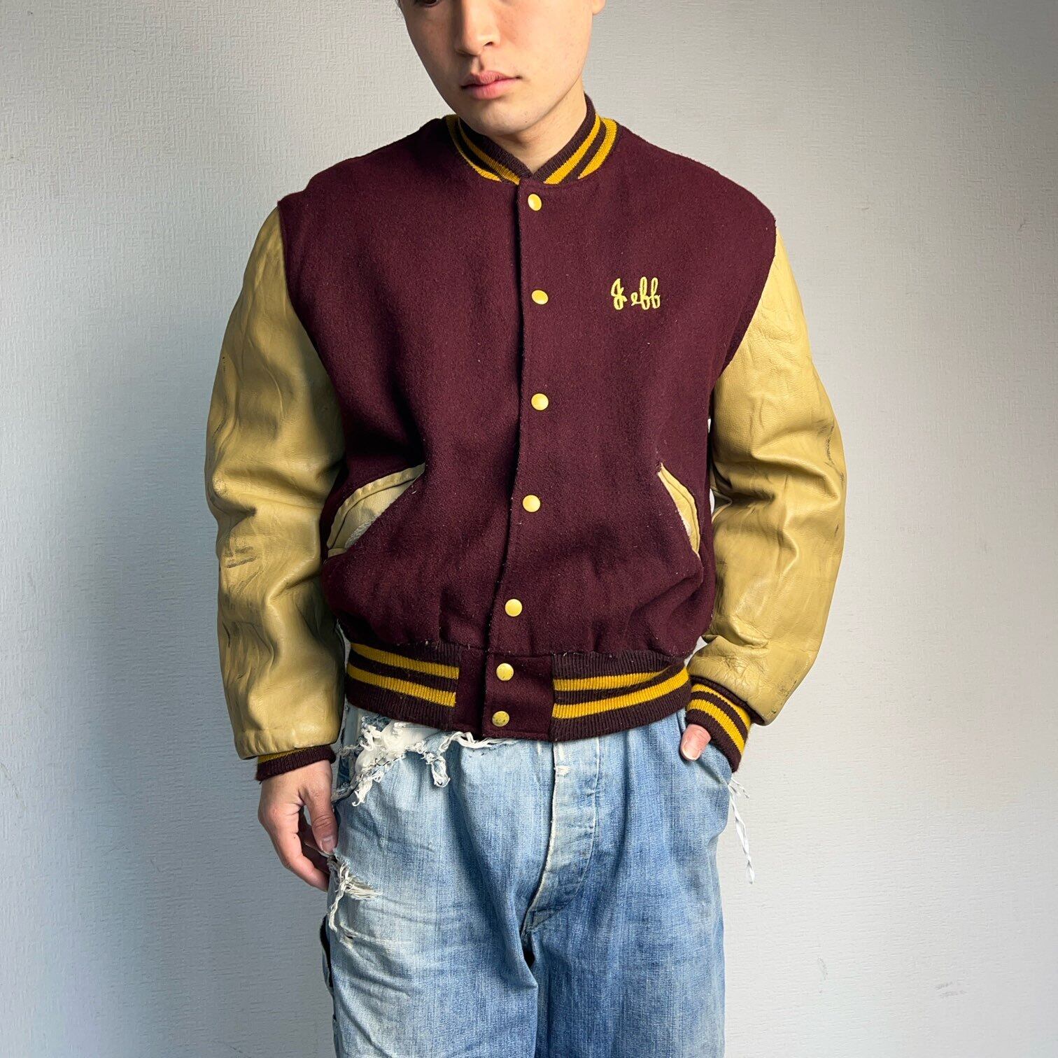 1980's EAST PEORIA RED RAIDERS AWARD JACKET 80年代 スタジャン