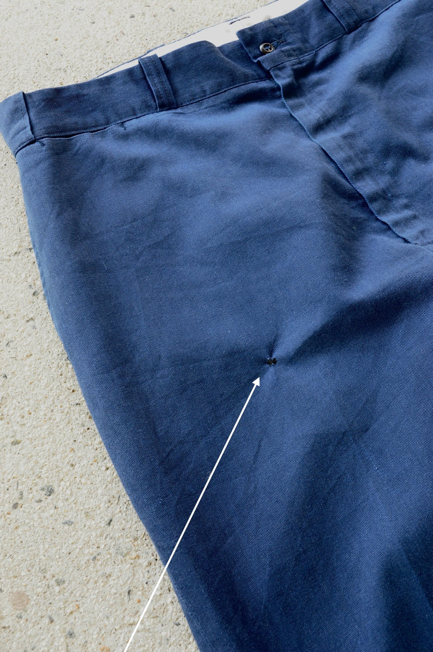 WASHINGTON DEECEE 1980's Work Pants Made in USA SCOVILL ZIPPER