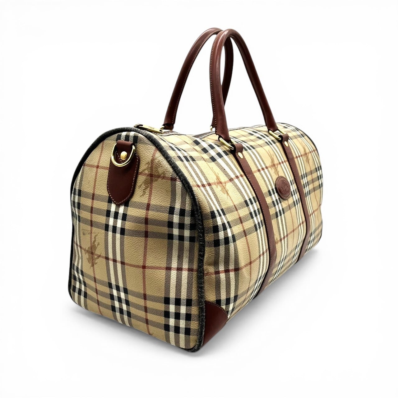 Vintage Burberrys Boston Bag Nova Check / ヴィンテージ バーバリー
