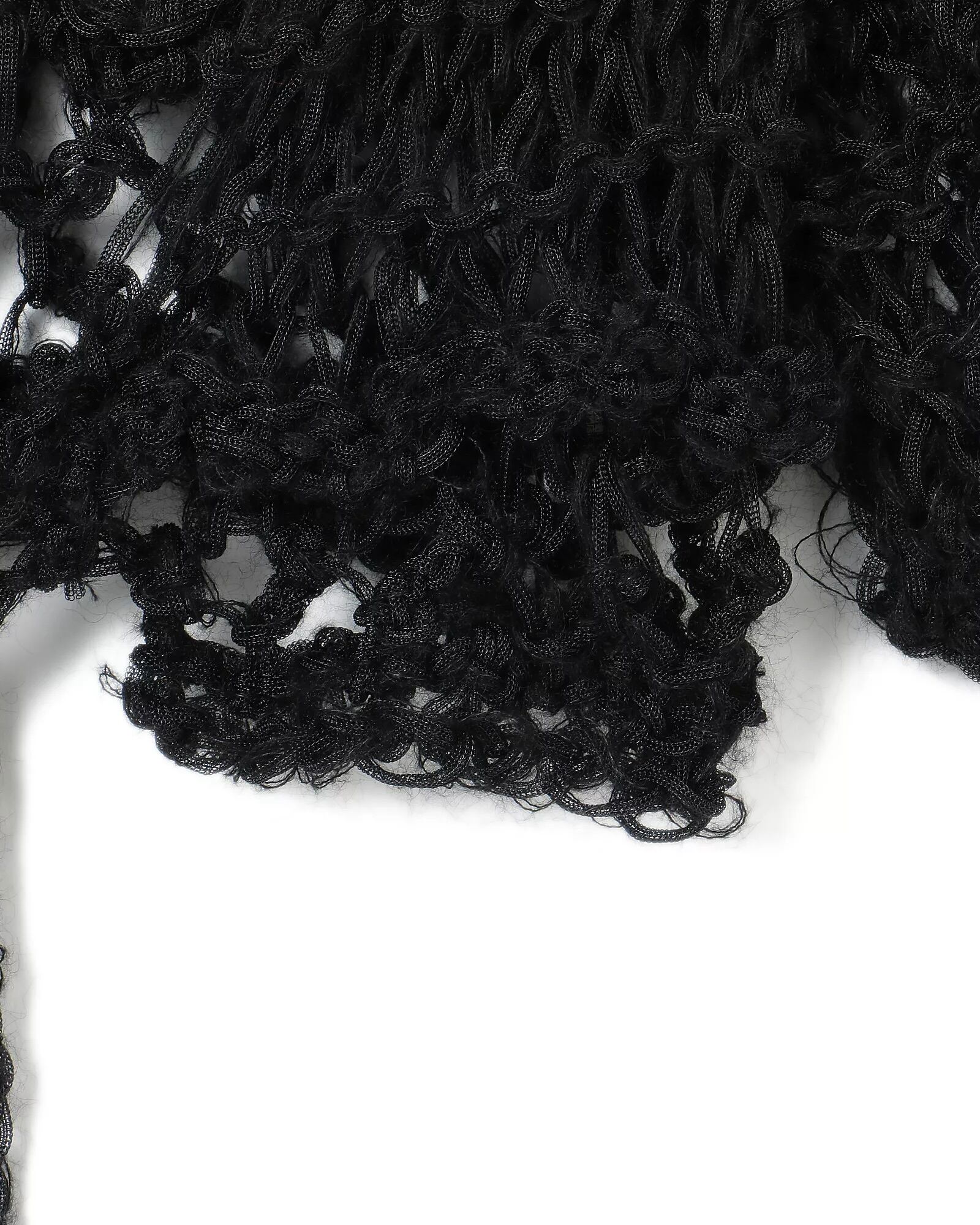 ODAKHA】 red flower hand knit bolero | idealclasse