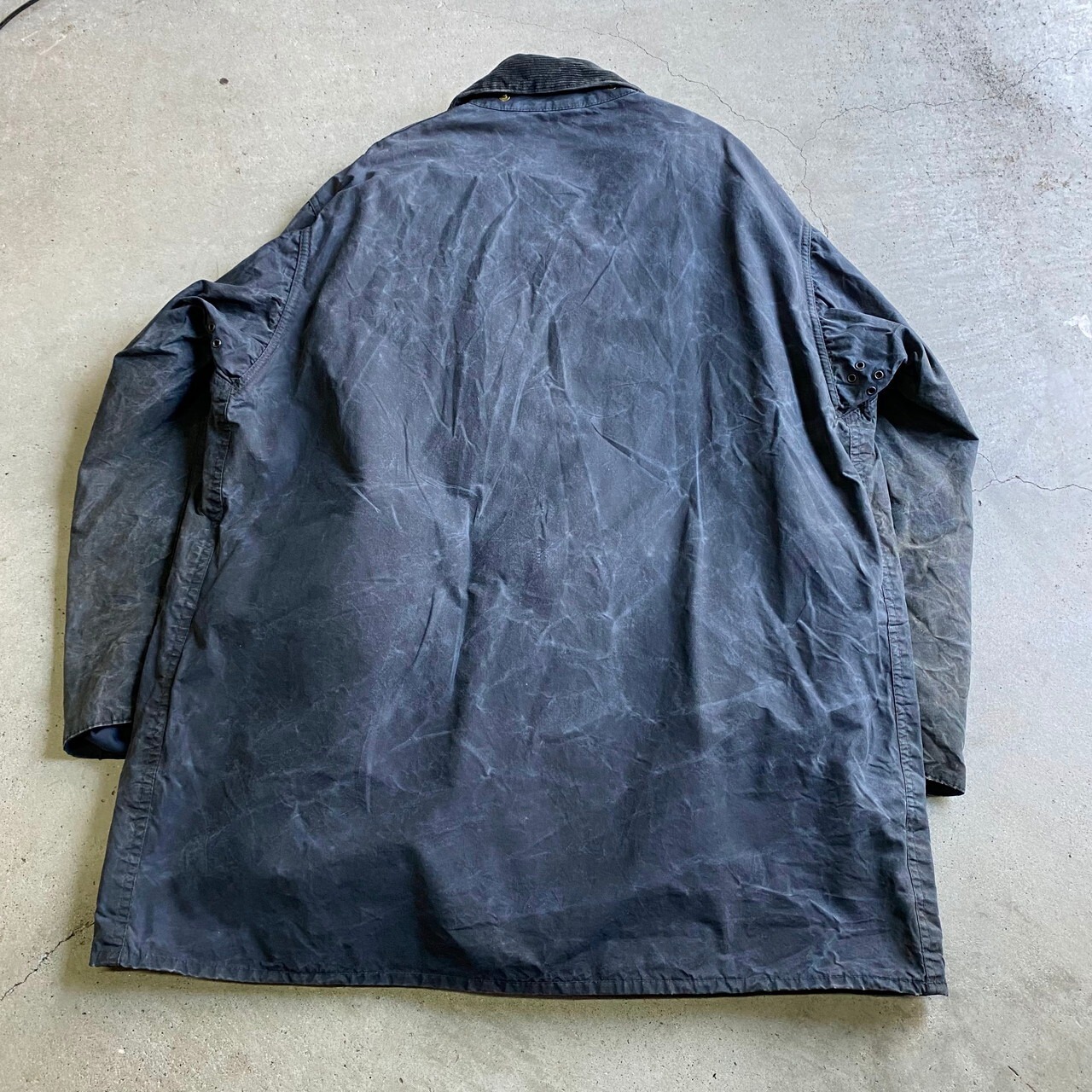 ビッグサイズ 80年代 ビンテージ 旧3ワラント Barbour バブアー BORDER