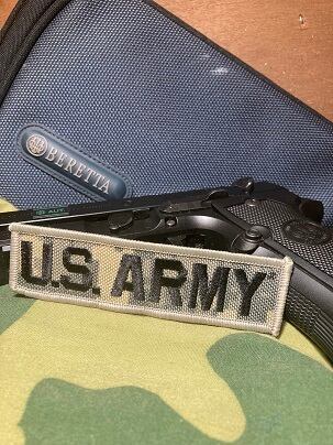 ミリタリーU.S.ARMY カモフラージュ 仕様 ワッペン PM0450