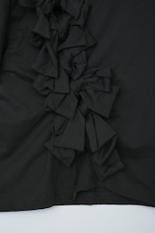 Multi ribbon short sleeve top