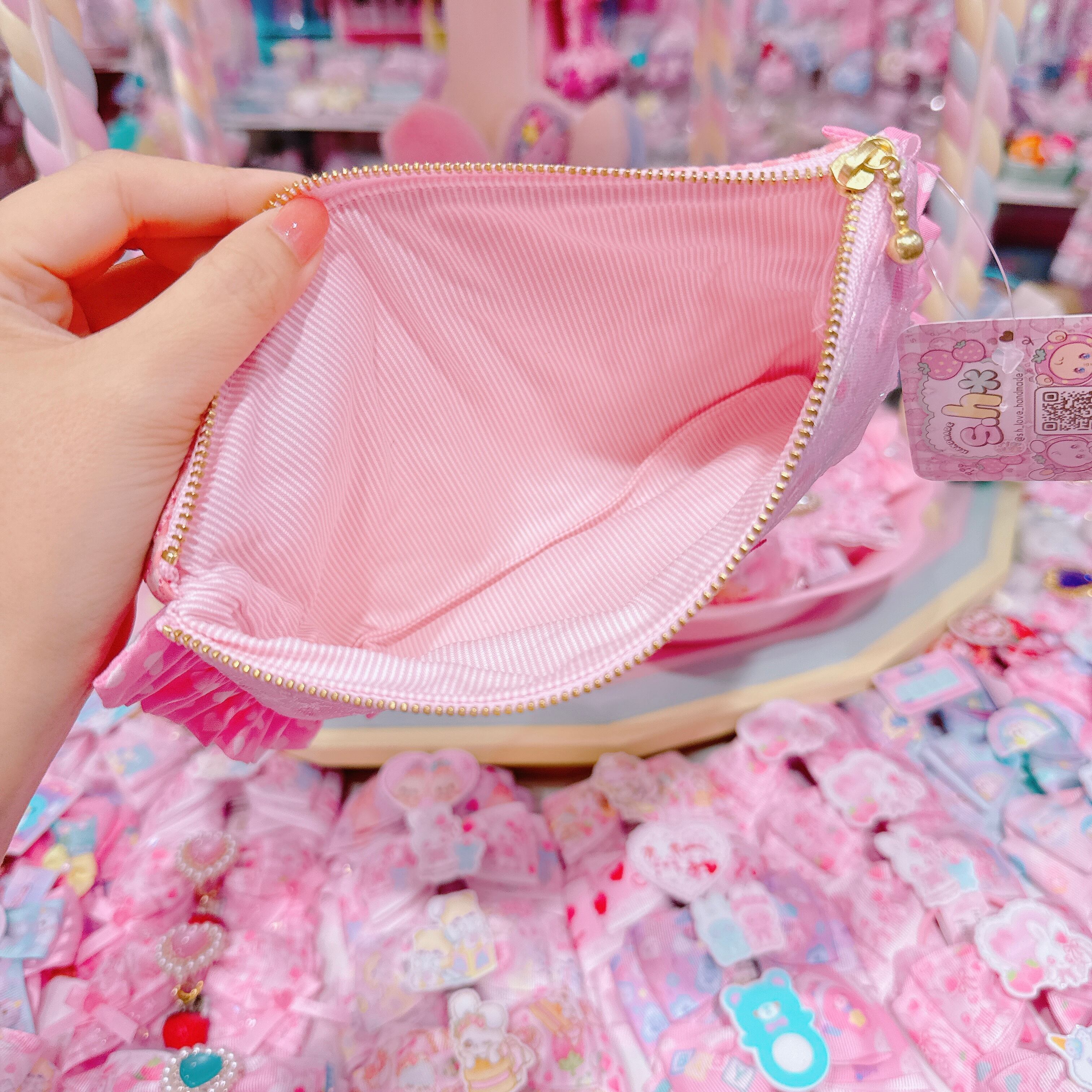 【N9】17-16シャカシャカフリルBIGポーチ