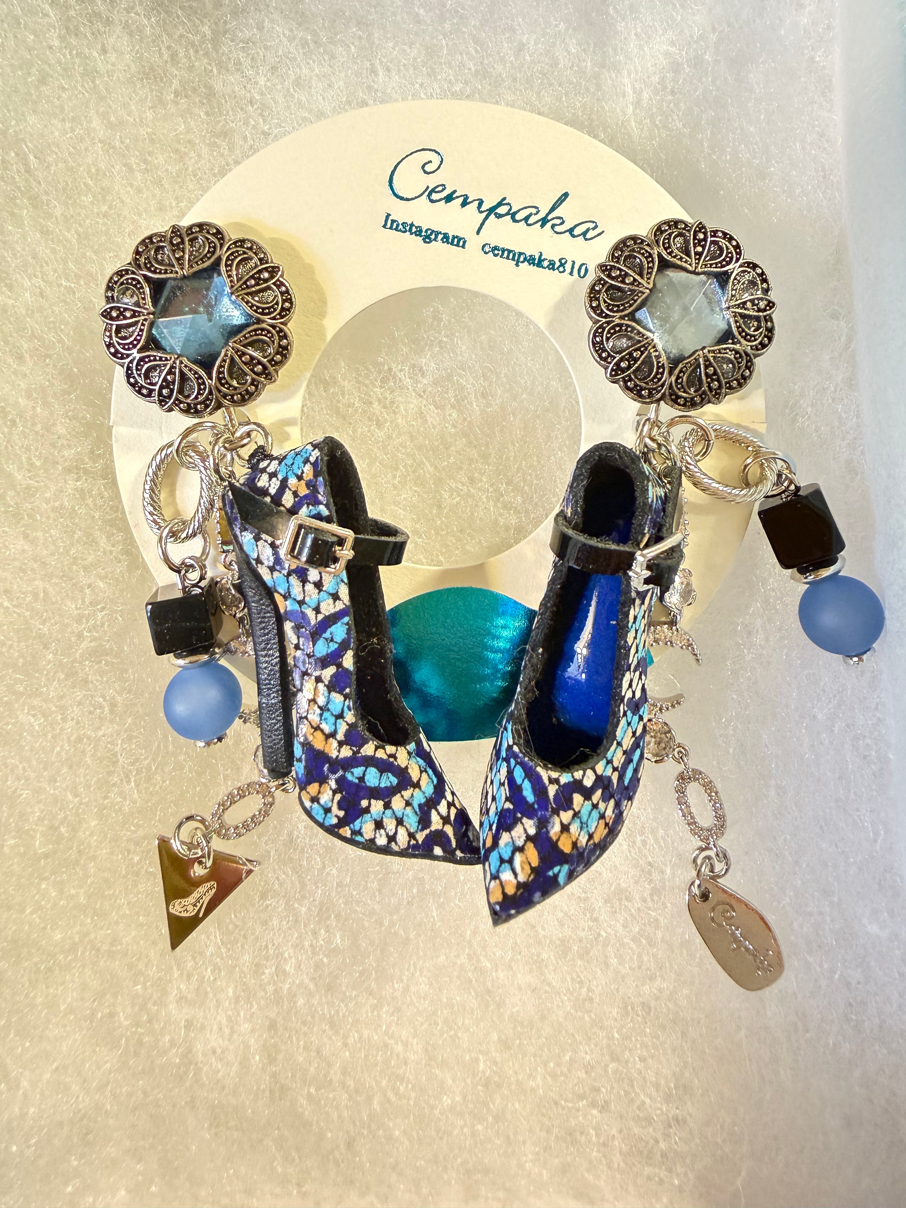 ハンドメイド　作家様　Cempaka チャンパカ　イヤリング Cempaka ®︎