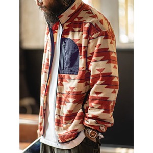 Front pocket design jacket P660