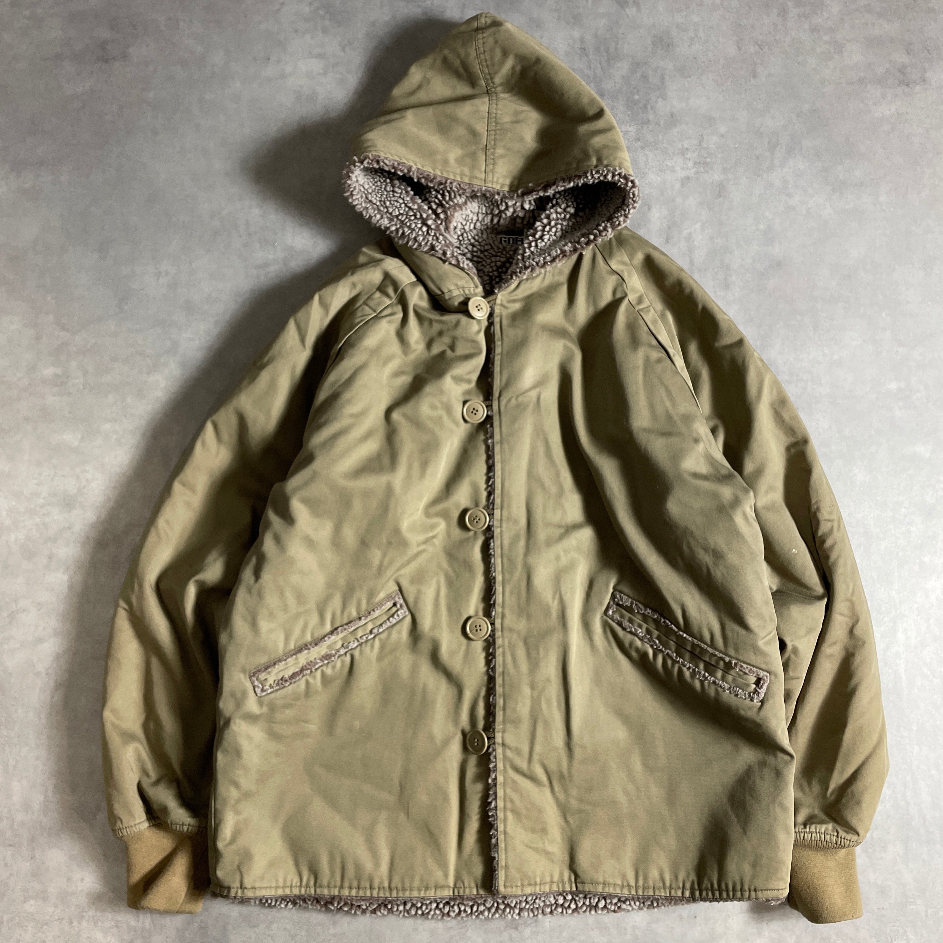 02aw Goodenough GDEH デッキジャケット ボア archive