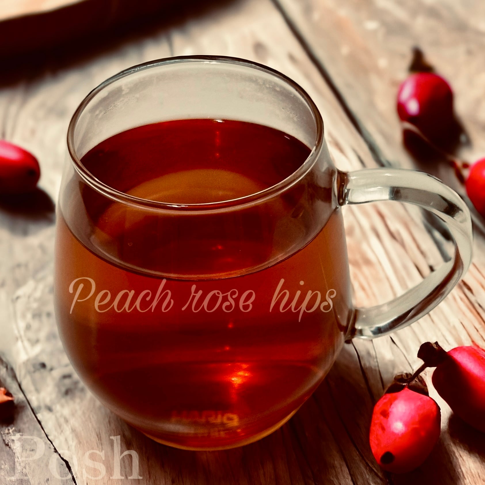 Peach rose hips herbal tea ピーチローズヒップハーブティー | Posh