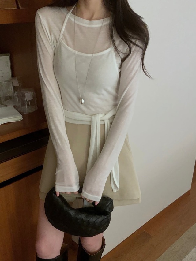 (予約) miel / late bustier 4color