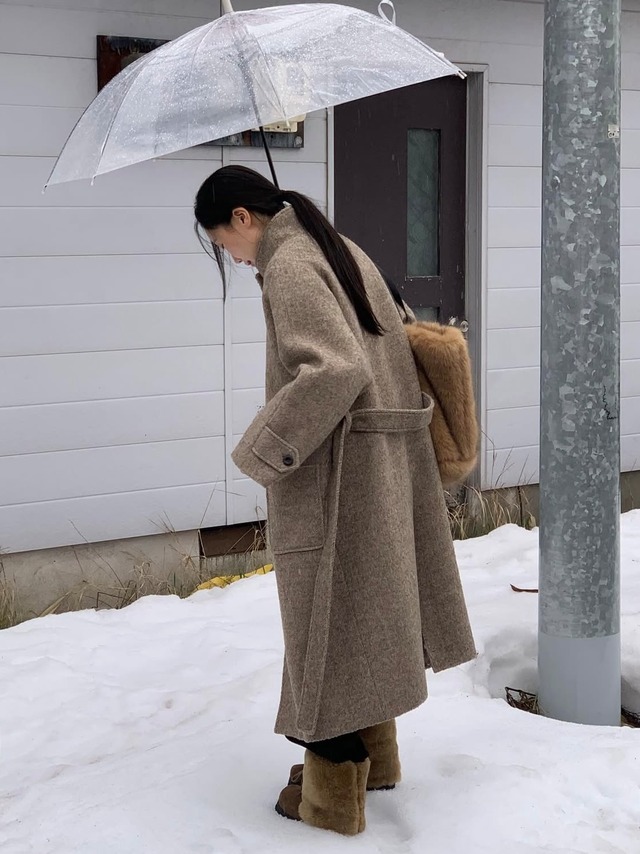 (予約) JINSIM / Meg twill coat 1color