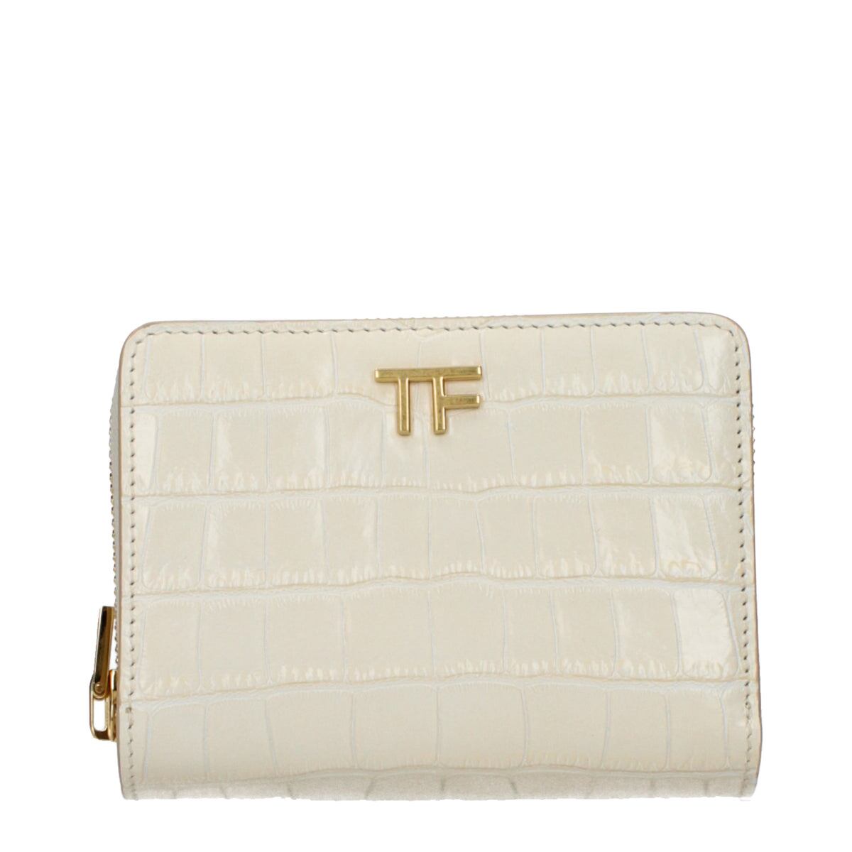TOM FORD トムフォード レディース 財布 レザー ベージュ