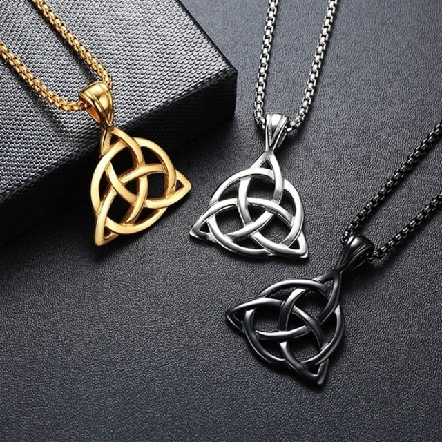 【TR2771】Theological theory symbol necklace
