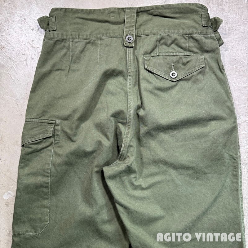 70's ニュージーランド軍 NZ ARMY グルカパンツ Fosters MFG オリーブ