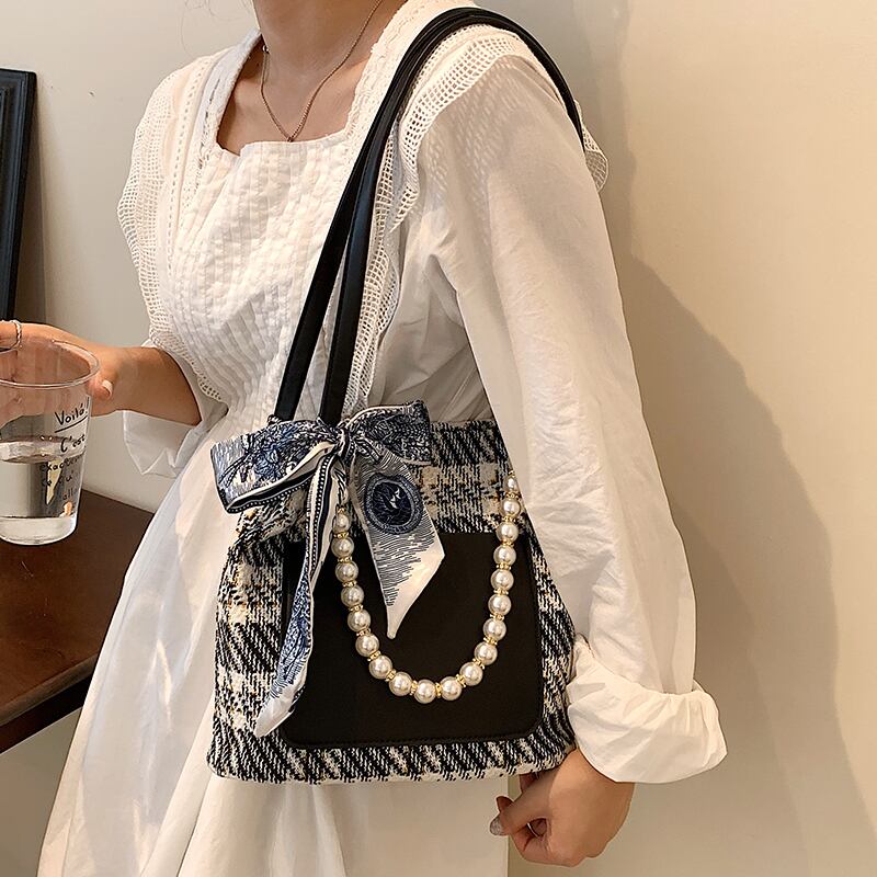 パールチェーン サマー 夏物 真珠 Tiancai_Wing_Bag49672560122