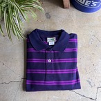 1990's L.L.Bean "Double L Shirt" Made in USA/ Navy/Purple/XL