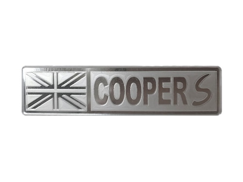 MINI ユニオンプラス クーパーS シルバークリア― / Sサイズ / COOPERS エンブレム