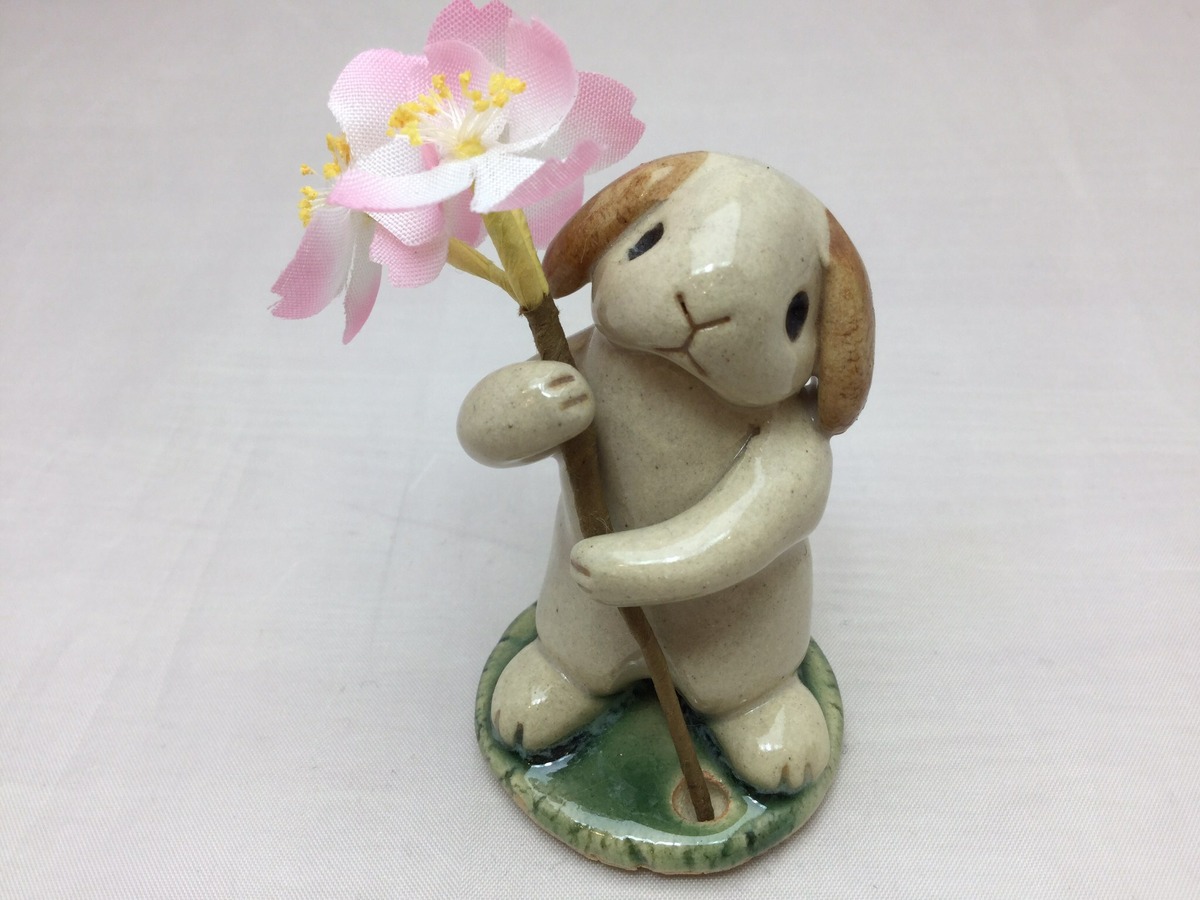 リメイク 一輪挿し 野原のうさぎさん達 （出店情報 | 京都ハンドメイド 