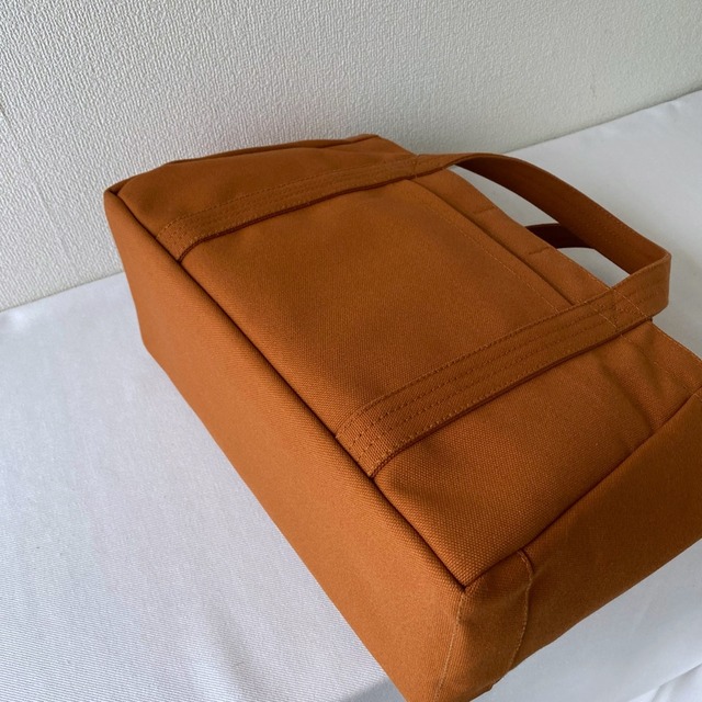 【全6色】「軽いボックストート」横長サイズ／アルマダ8号帆布【受注制作】