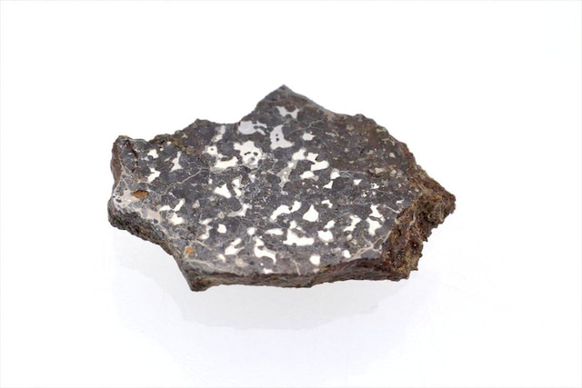 NWA7674 1.2g 原石 スライス カット 標本 隕石 エイコンドライト ロドラナイト No.1