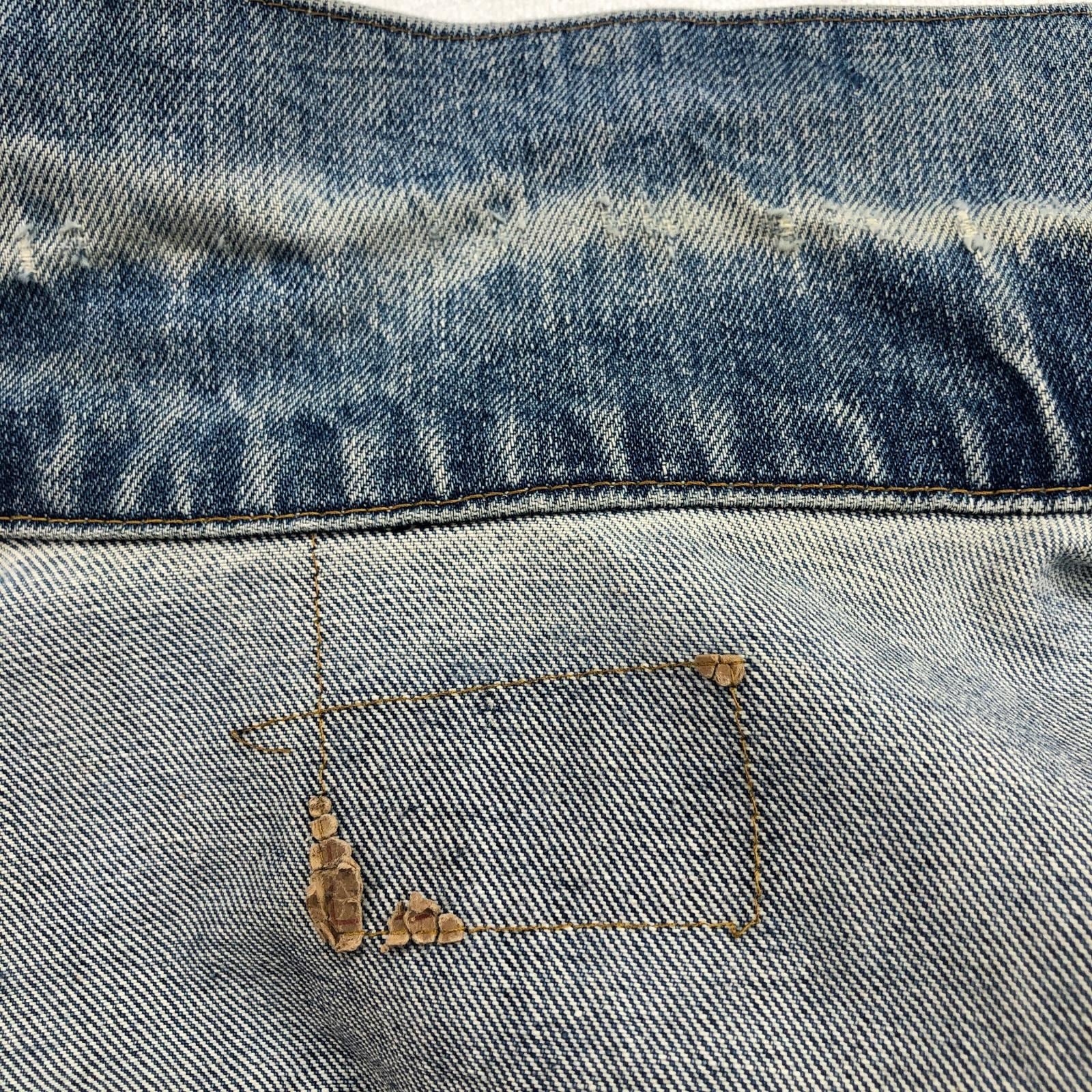 LEVI'S リーバイス 70年代 70505 スモールe 均等V 4th 刻印52 デニム