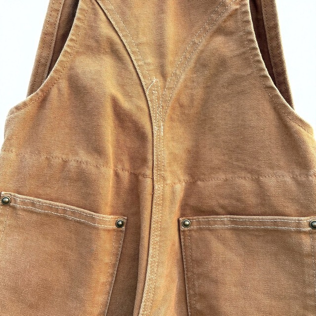 【KIDS】usa製 vintage carhartt  overall size:8 140前後
