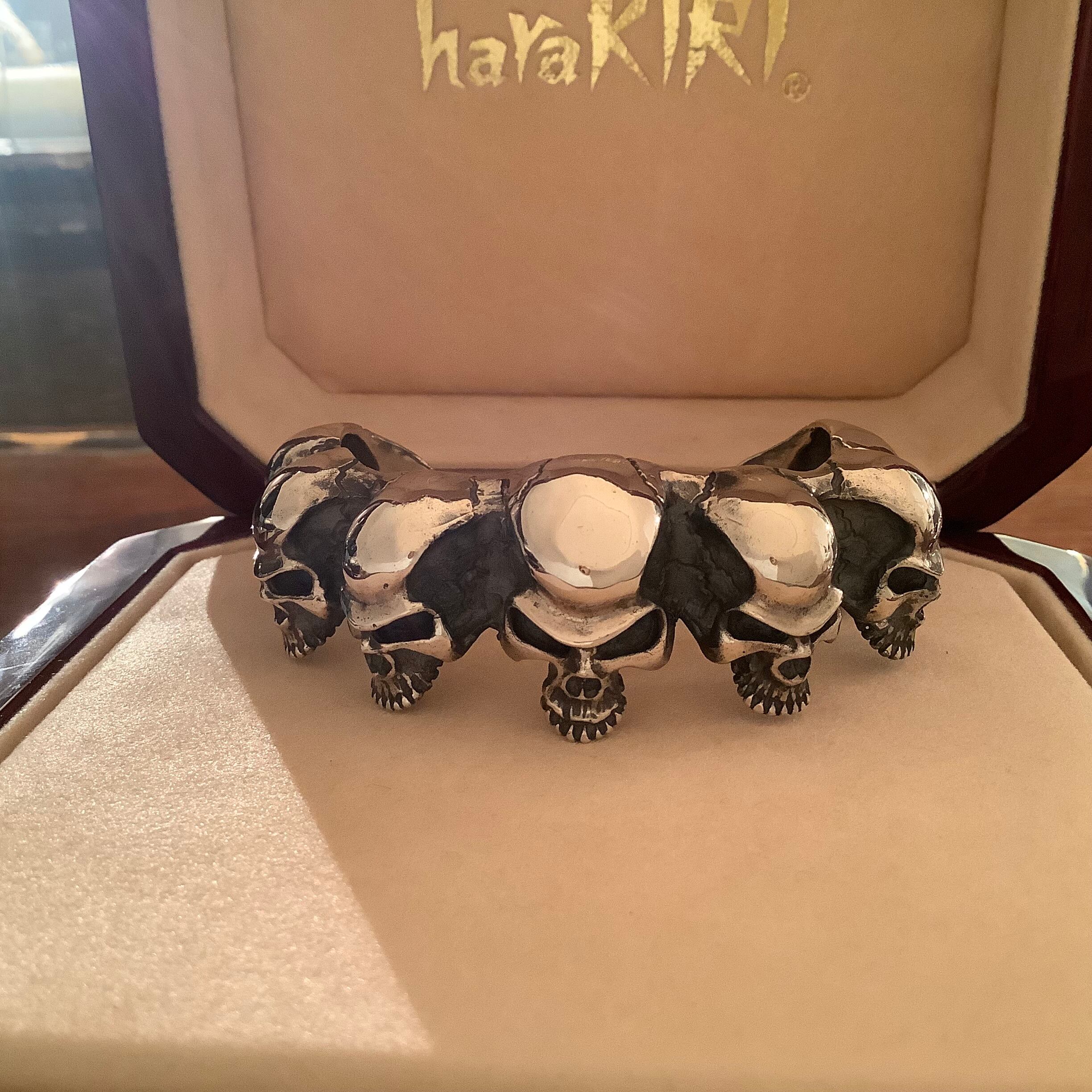 haraKIRI ハラキリ 髑髏バングル（小） SilverJewelry