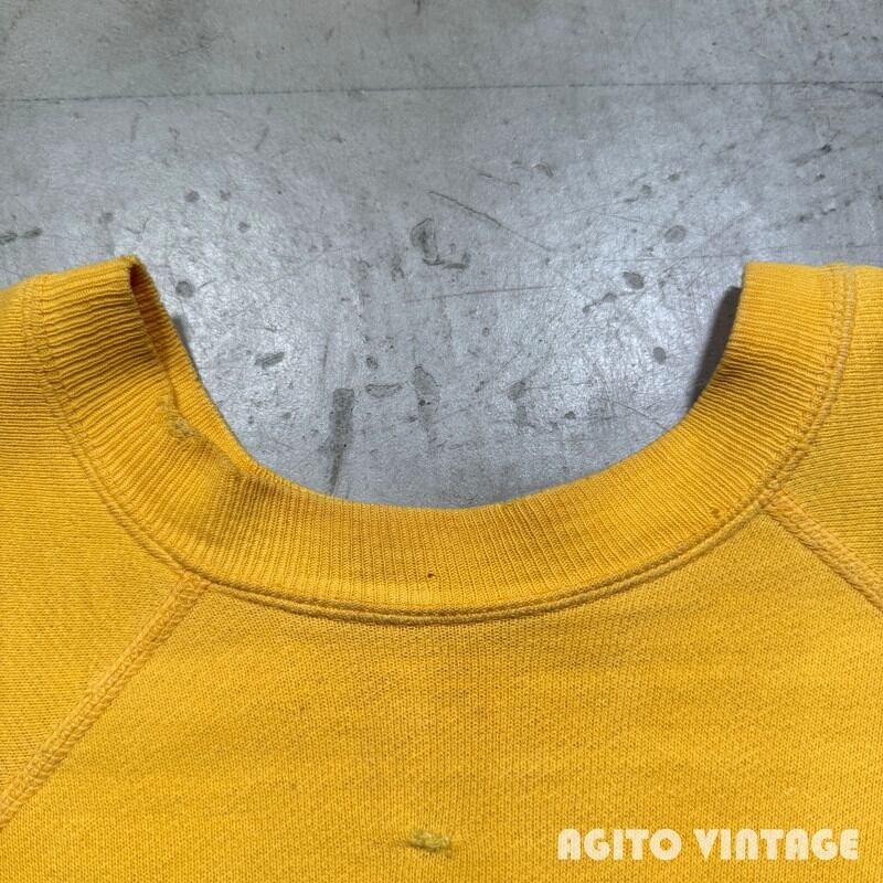 60's KQED Auction ”Phred and Qued”染込みラグランスウェット TV