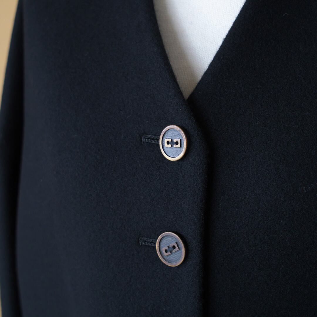 atelier naruse アトリエナルセ メルトンウールコクーンコート