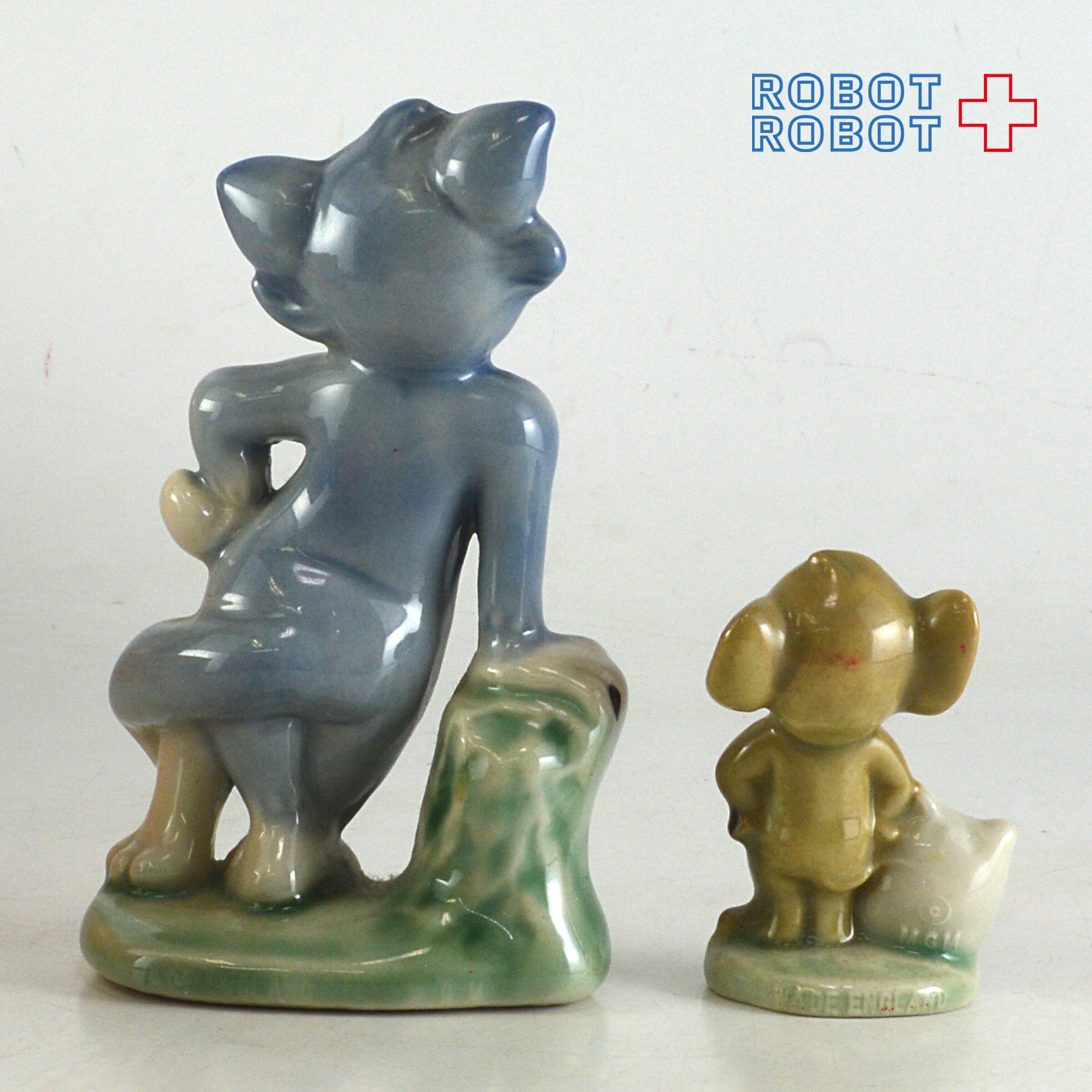 WADE トムとジェリー　陶器製　フィギュア　アンティーク Vintage Tom and Jerry Porcelain Figurines Made in England by Wade
