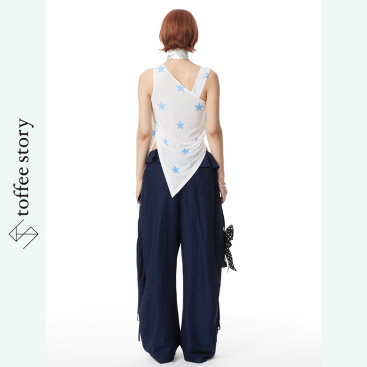 揺らぎの境界 ワイドパンツ 《B0002》