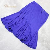 社交ダンス 衣装 スタンダード ラテン スカート レッスンウェア オールシーズン CHRISANNE クリスアン 紫 パープル系 無地 シンプル 練習着 社交ダンス スカート 練習着 レディース バイオレット 大人 シンプルデザイン 伸縮性 ウエストゴム ポリエステル エラスタン ストレッチ ダンス衣装 オールシーズン用 買い合わせ おしゃれ かわいい お得