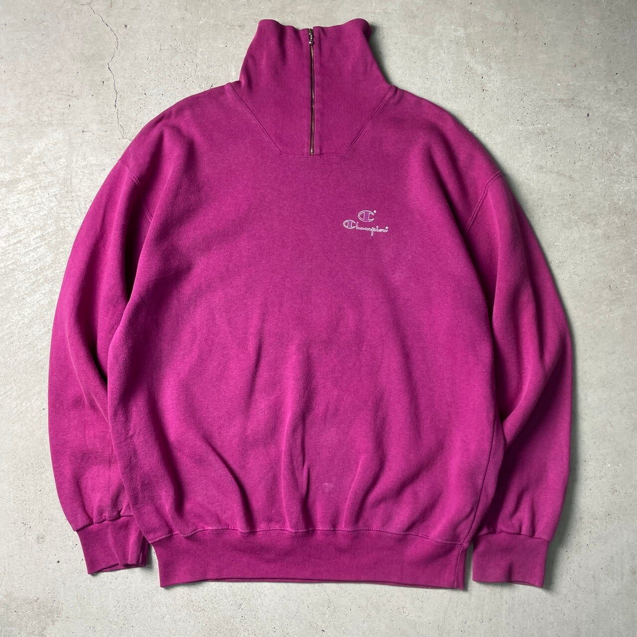 ポルトガル製 Champion ユーロチャンピオン ハーフジップ スウェット