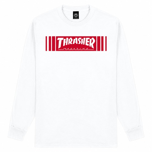 THRASHER/BAR L/S T-SHIRT