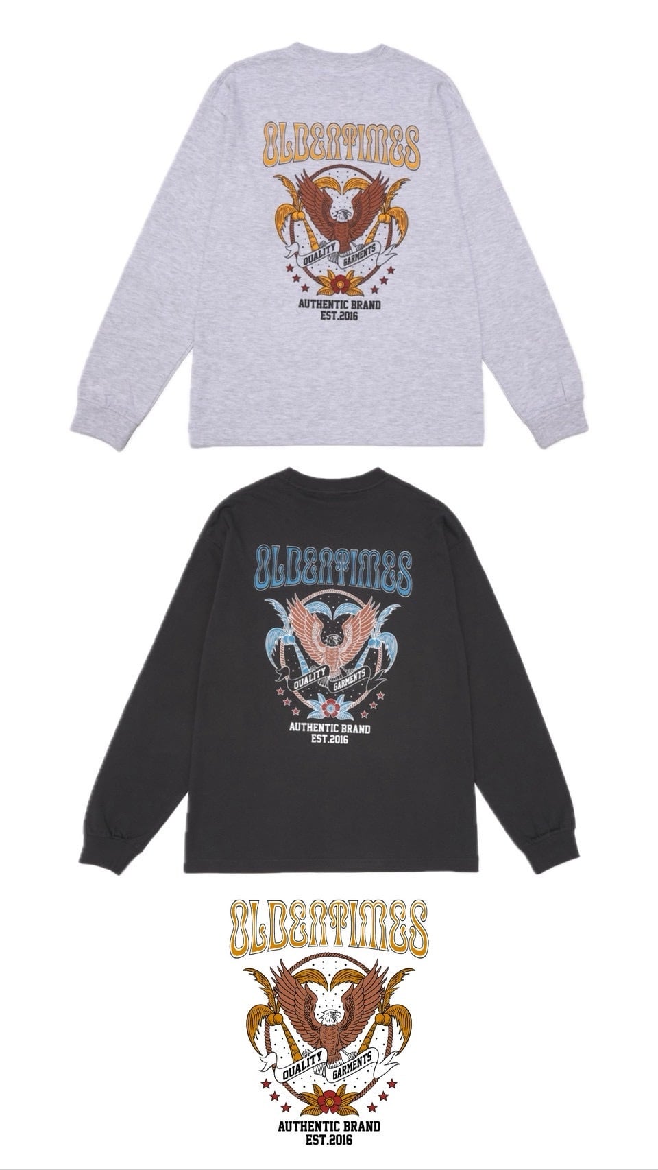 【3月7日(土)午前10時より販売開始】PARADISE OF HAWK PREMIUM L/S TEE