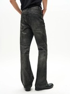 Slight Vogue Waxed Vintage Flare Jeans
