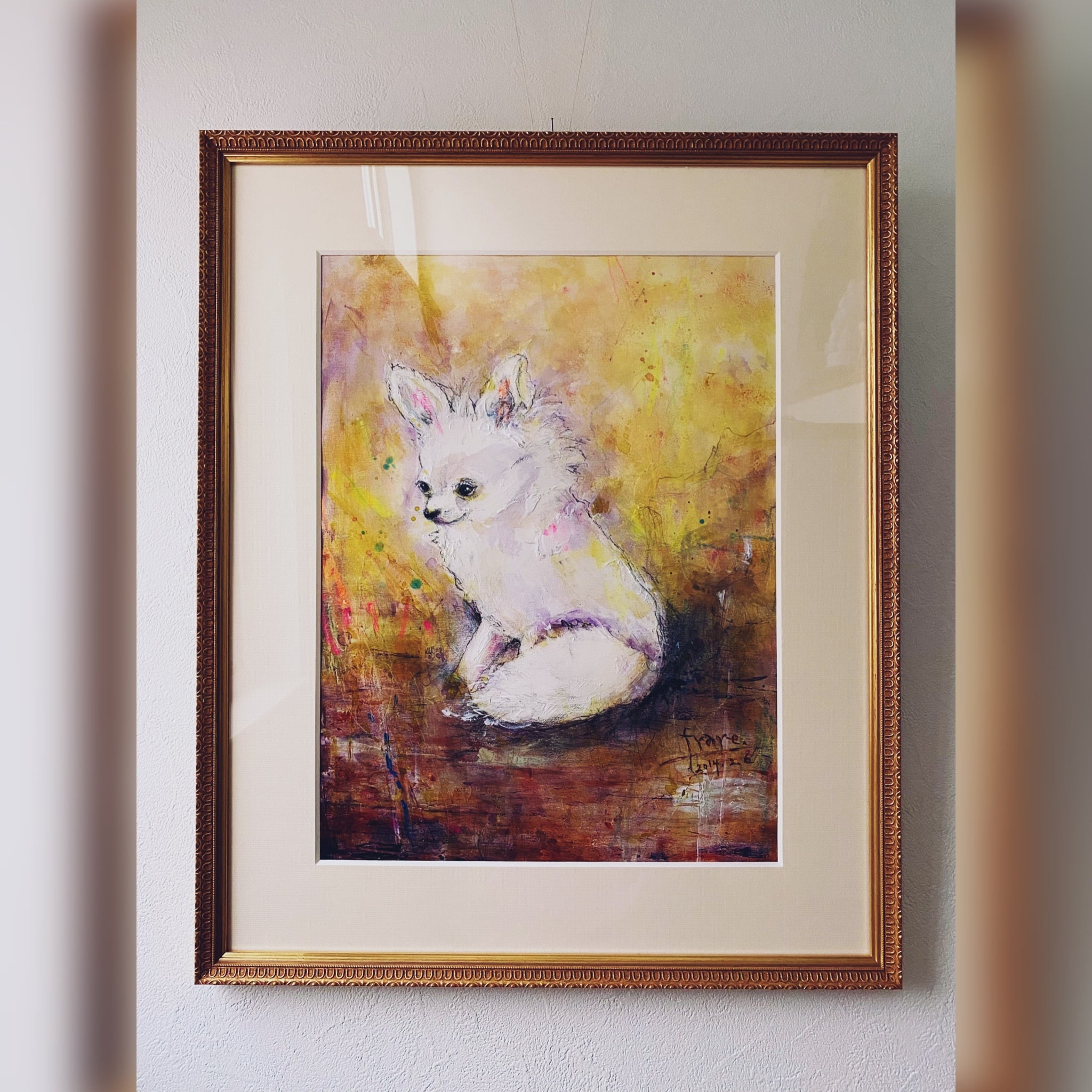 【受注製作アート】額装別途─ F6(410×318mm) / A3程度サイズ─